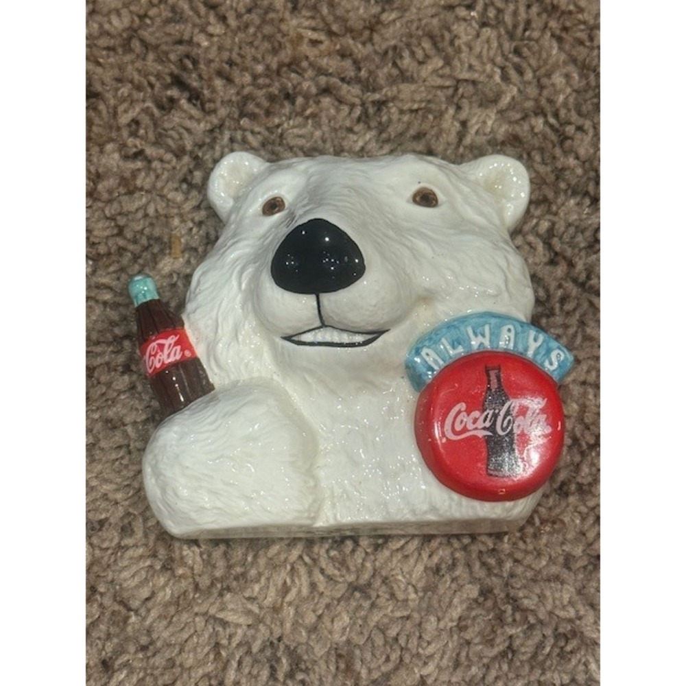 Coca-Cola Polar Bear Magnet Coke Icon Fridge‎ Magnet Collectible Decor
